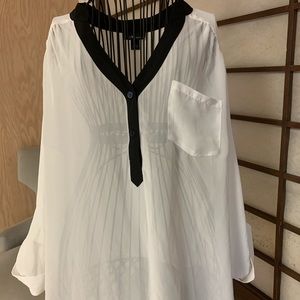Women’s White Alyx Blouse Tunic